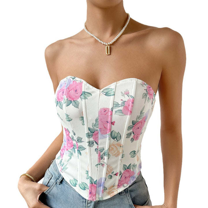 Delicate Florals Corset Top