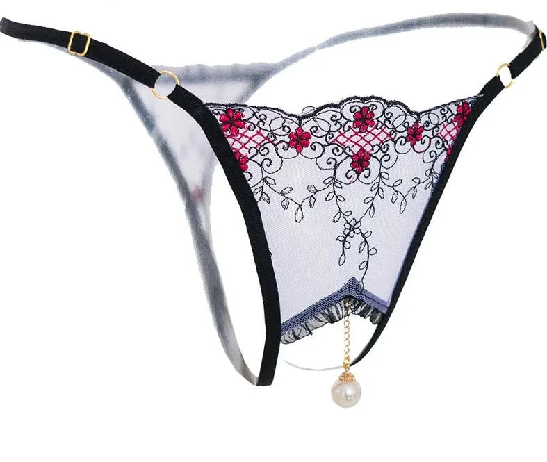 Pearl Pendant Open Thong