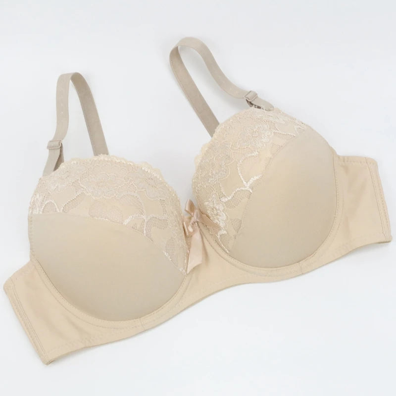 Graceful Curves Full figured Lace Bra