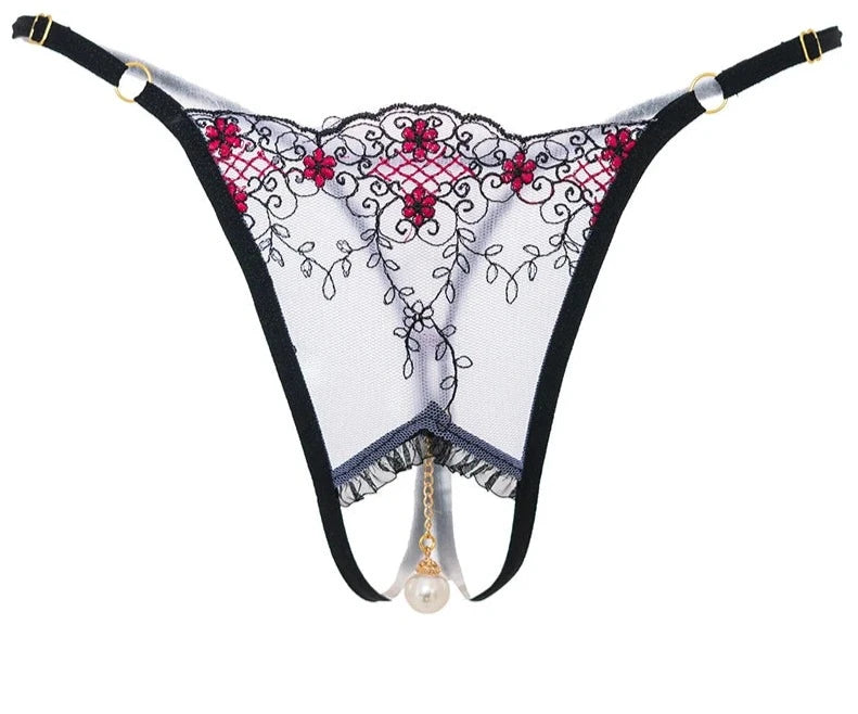 Pearl Pendant Open Thong