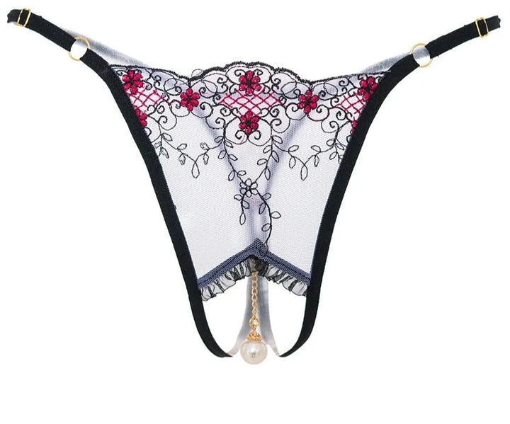 Pearl Pendant Open Thong