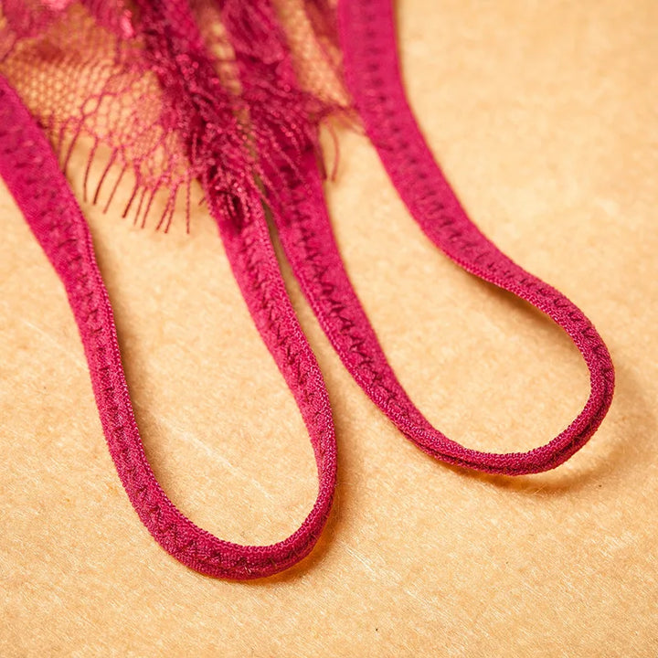 Gem Crotchless Thong