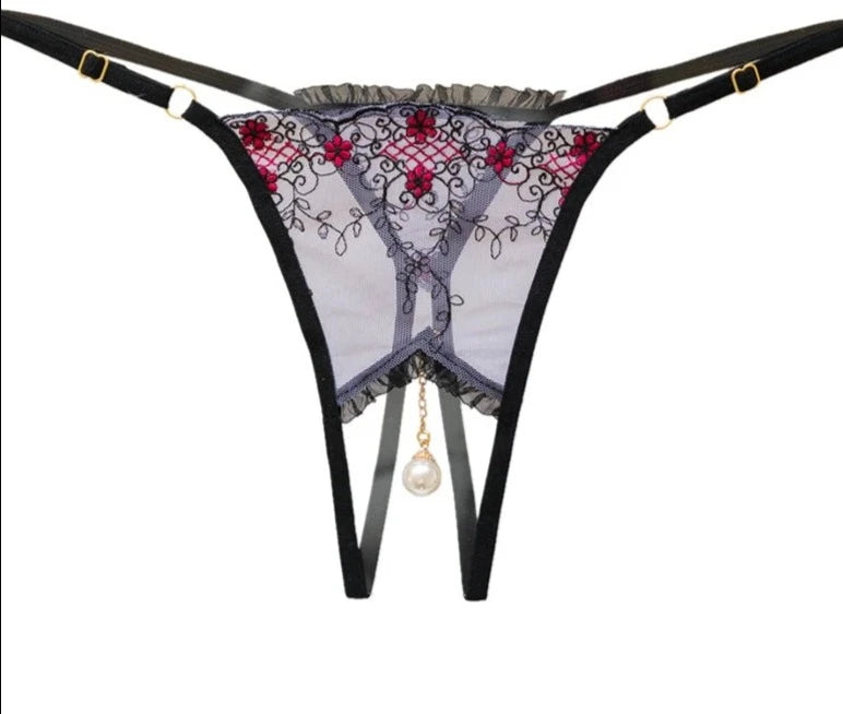 Pearl Pendant Open Thong