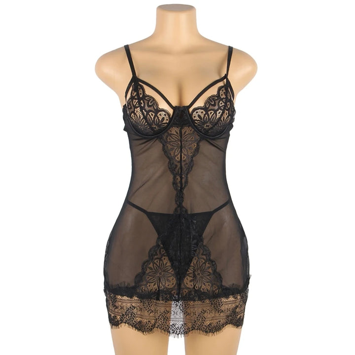 Whimsical Reverie Eyelash Lace Bodysuit