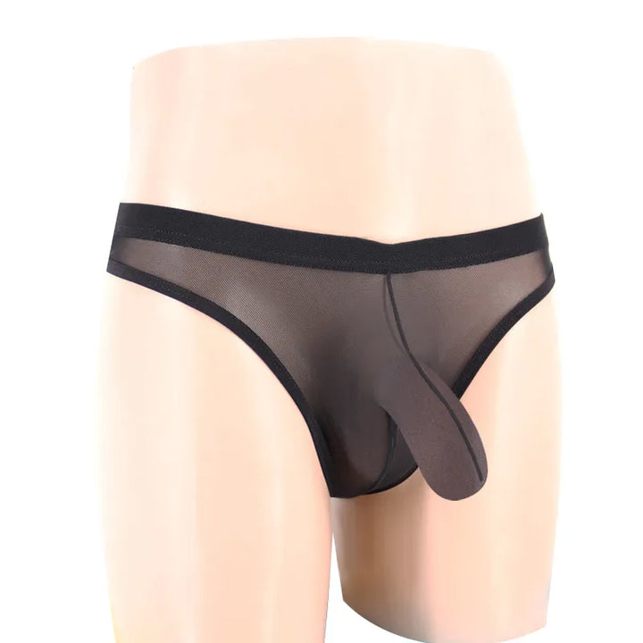 Elephant Trunk Sheer Mesh Briefs