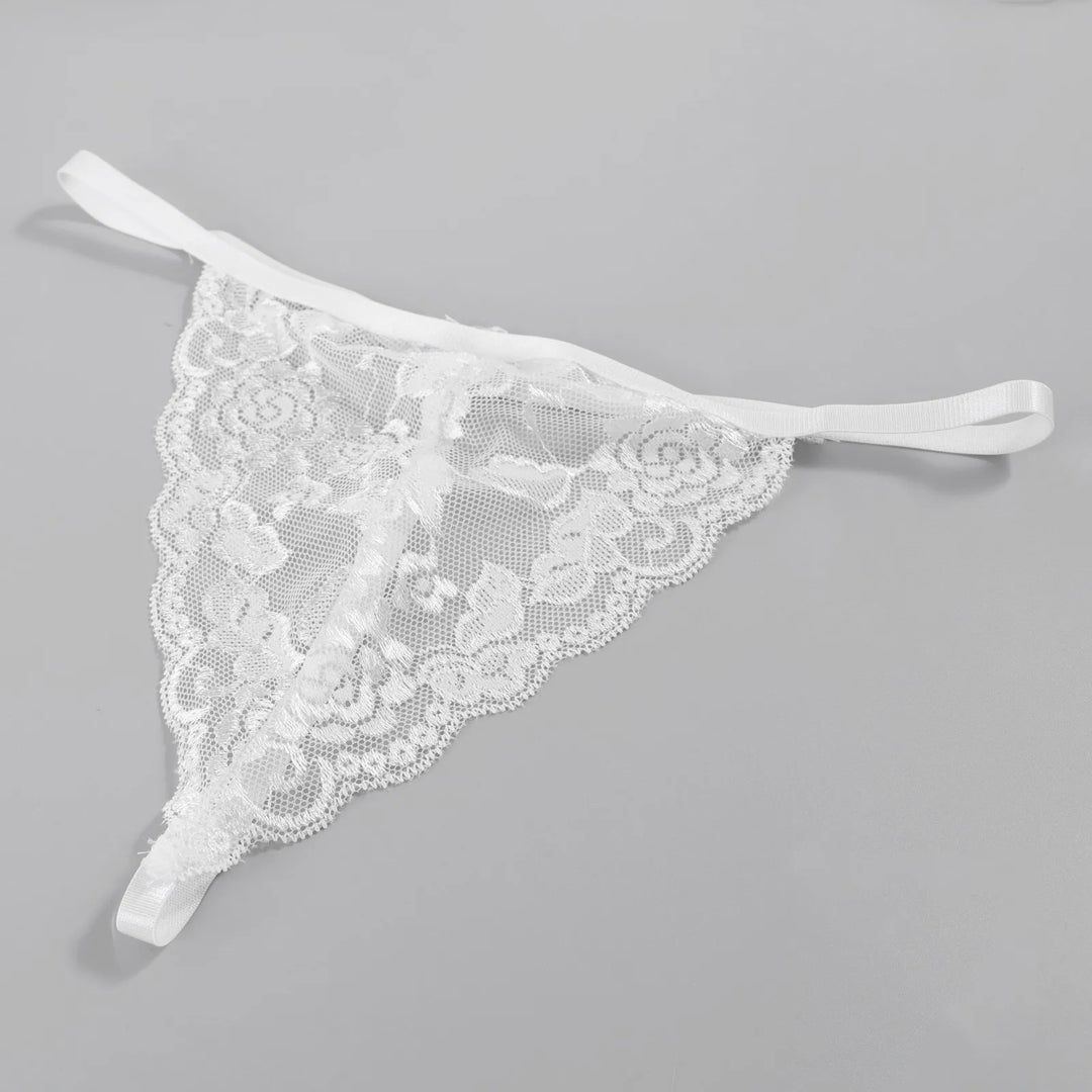 Chic Seamless Bra & Garter Lingerie Set