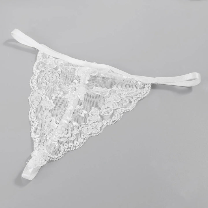 Chic Seamless Bra & Garter Lingerie Set