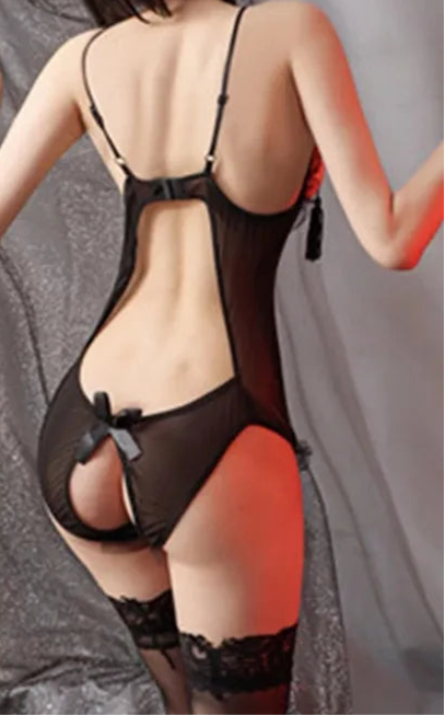 Celestine Crotchless Bodysuit