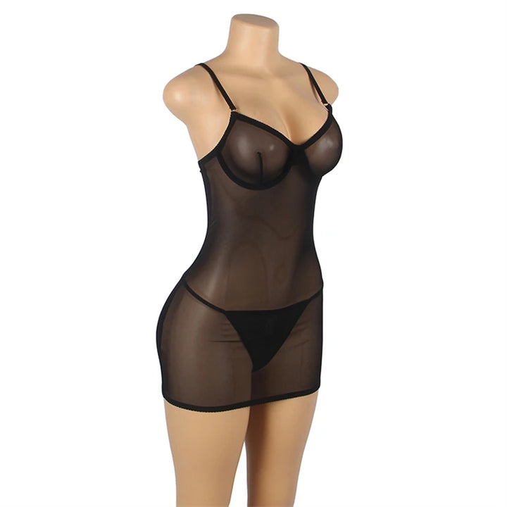 Euphoria Delight Translucent Mini Night Dress