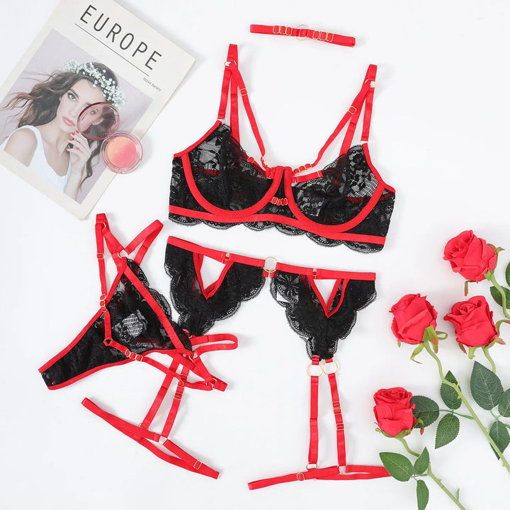 Inferno Desire Lingerie Set