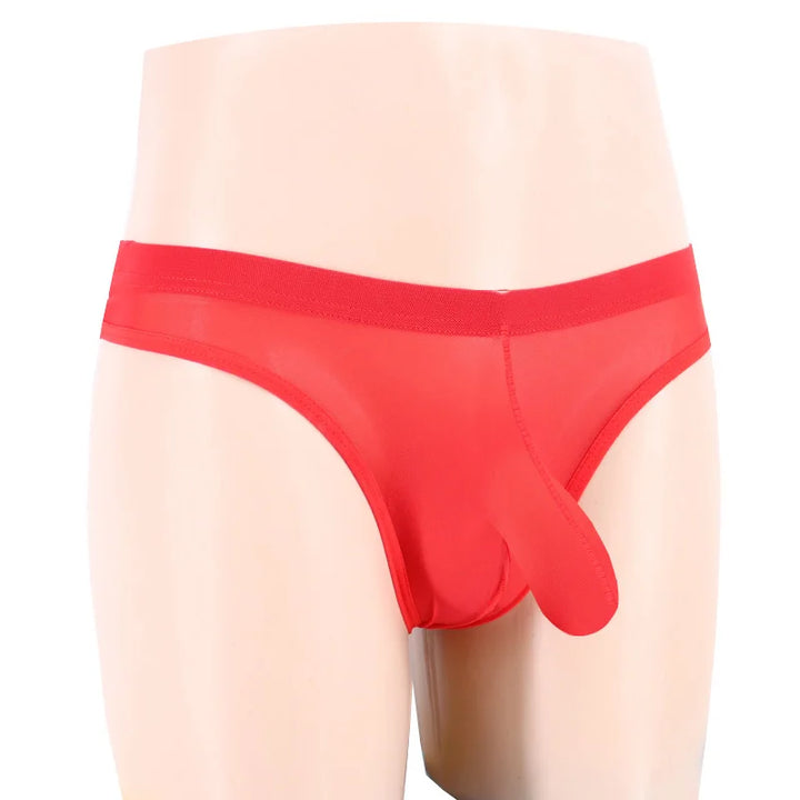 Elephant Trunk Sheer Mesh Briefs