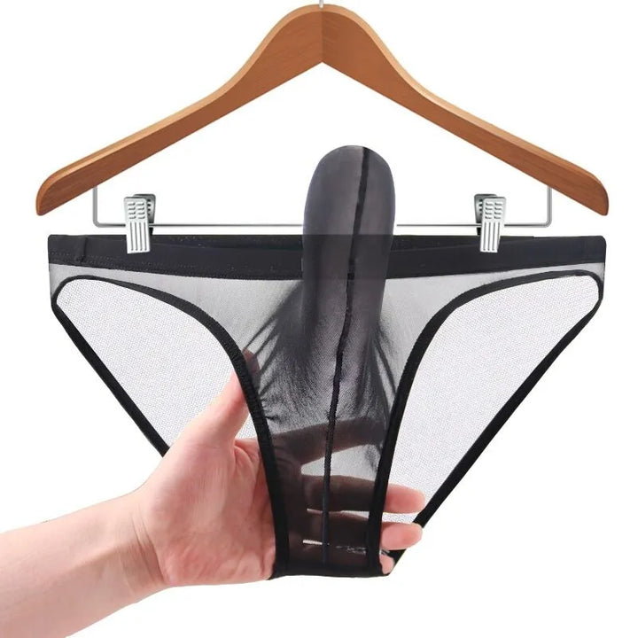 Elephant Trunk Sheer Mesh Briefs