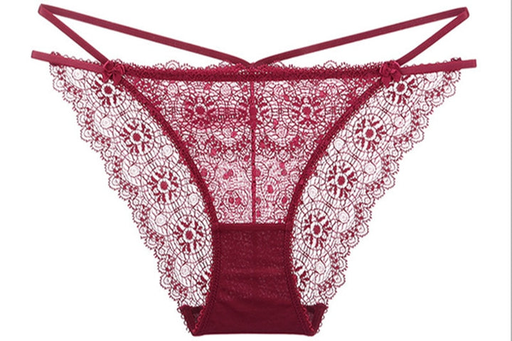 Summer Moods Sexy Deep V Bra + Lacy Panty set