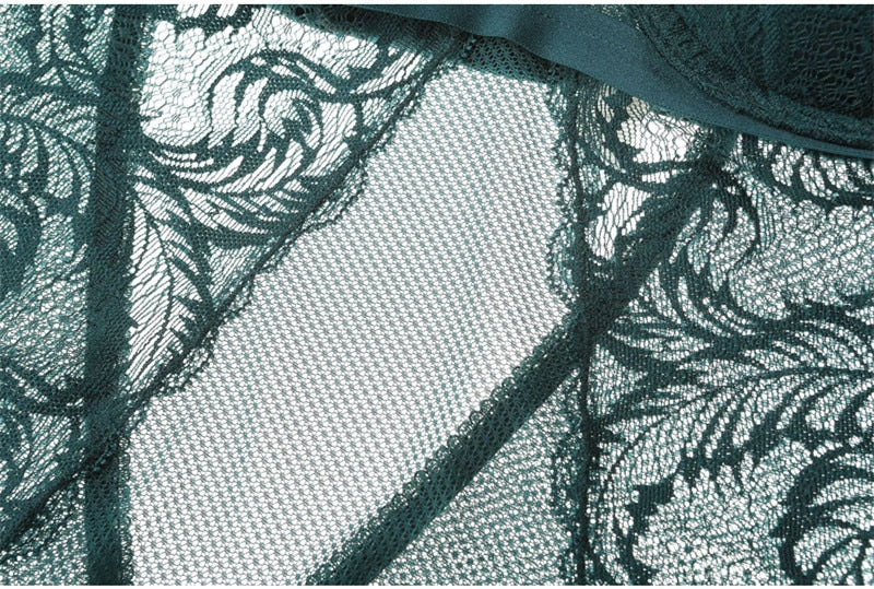 Sexyback Lacy One-Piece With 3/4 Cup & Eyelash Design