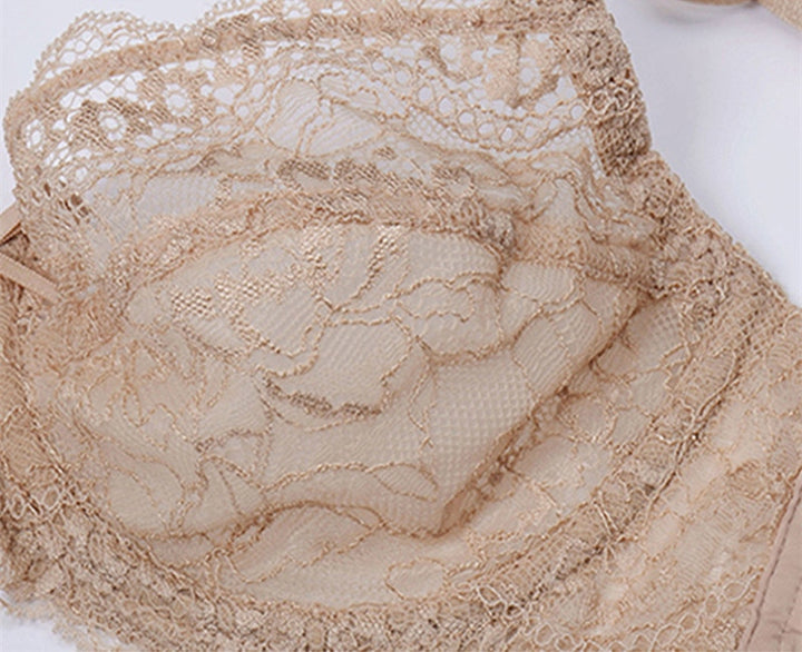 Subtle Lace 3/4 Cup Brassiere + Panty