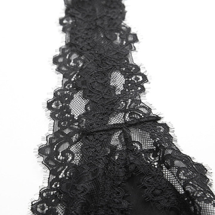 Deep-V Sexy Lace Nightgown