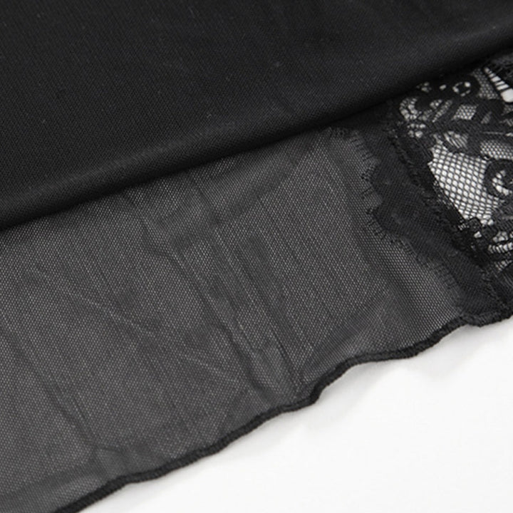 Deep-V Sexy Lace Nightgown