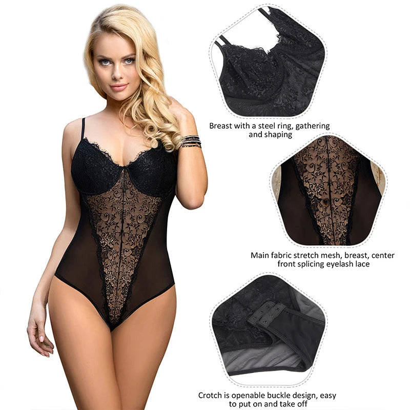 Lace Enchantment Bodysuit