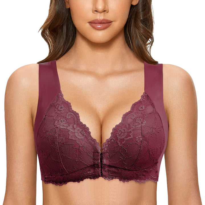 French Elegance Seamless Front-Closure Bra