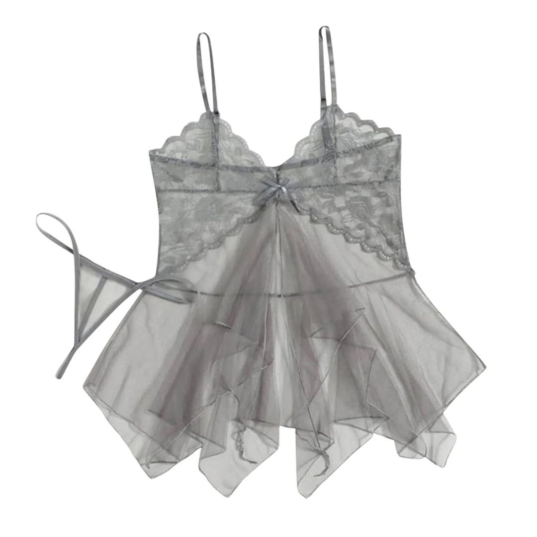 Tulle Lace Sleepwear Set