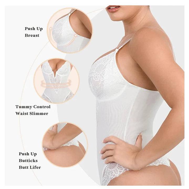 V-Sculpt Shapewear Bodysuit