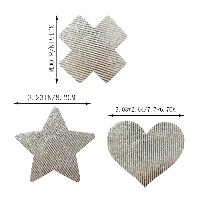 Ultra-thin Laser Sequins Nipple Sticker