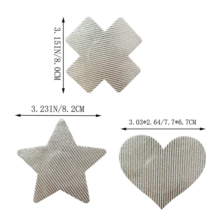 Ultra-thin Laser Sequins Nipple Sticker