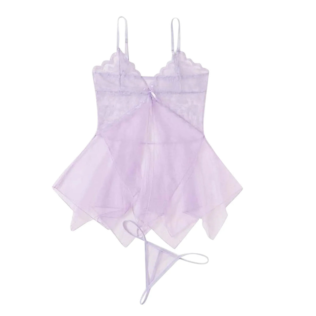 Tulle Lace Sleepwear Set