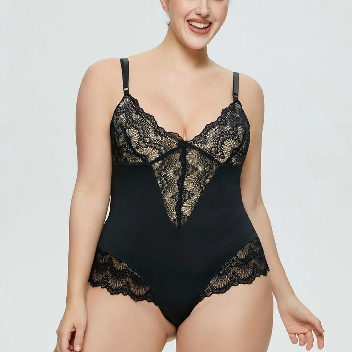 Lace Blossom Sultry Bodysuit