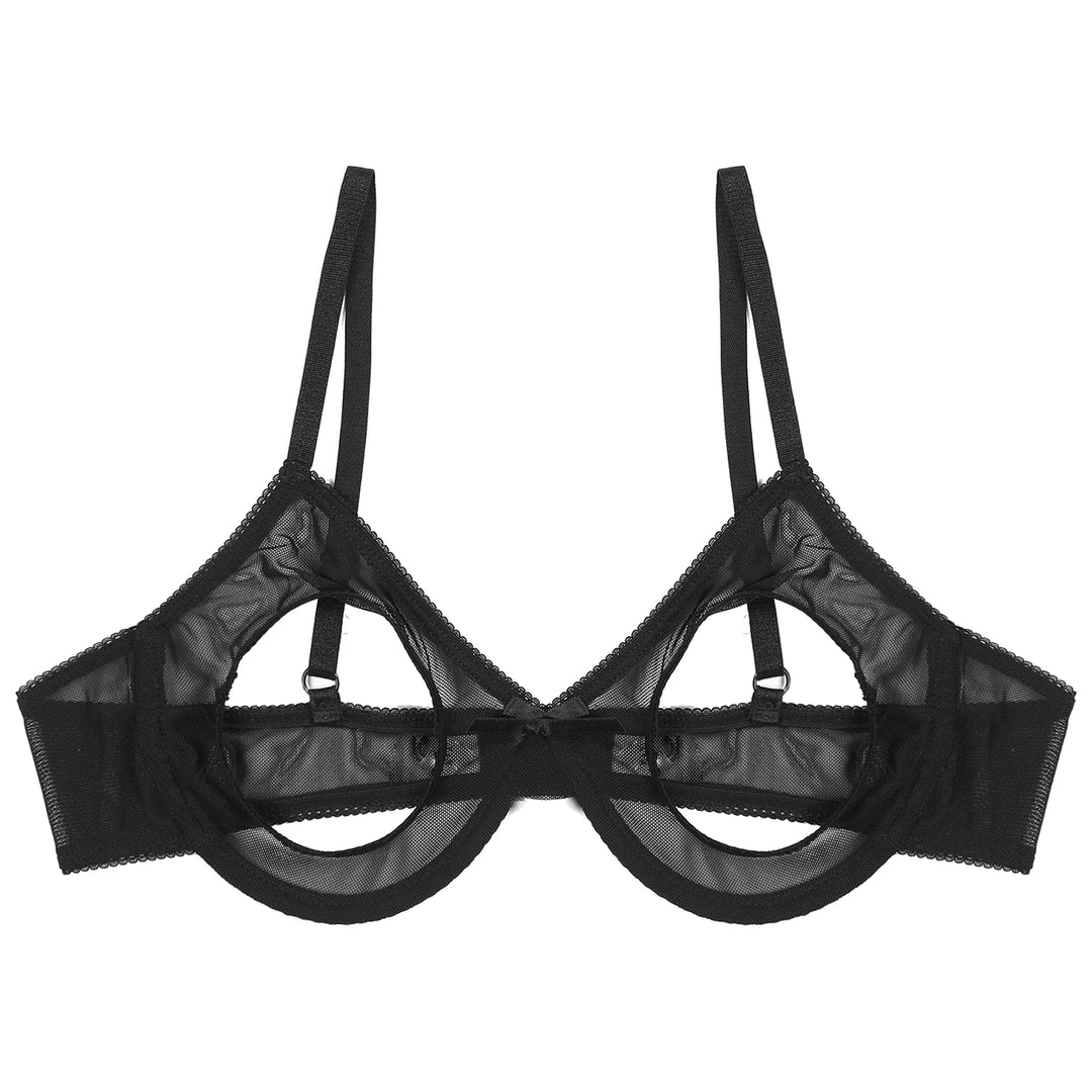 Sultry Loops Mesh Bra