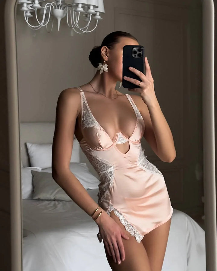 Malika Satin Nightdress