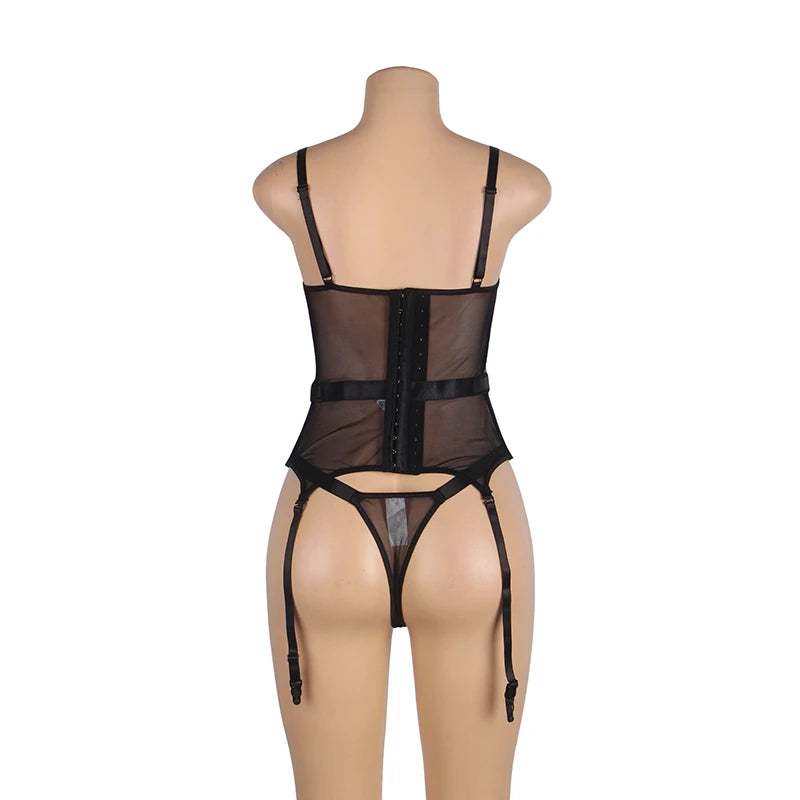 Enigma Seduction Translucent Bodysuit