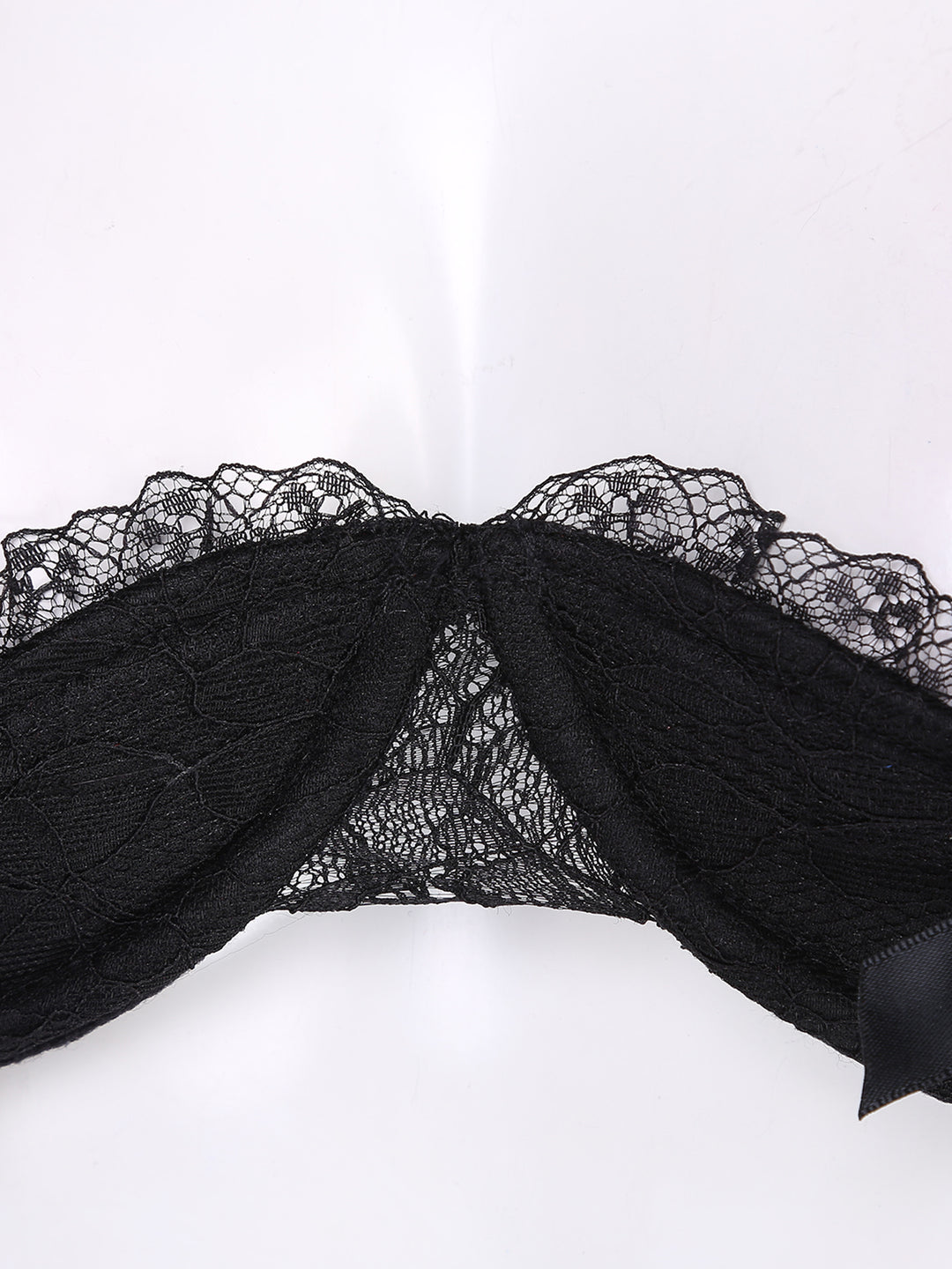 Bowknot Lace Peekaboo Open Cup Bra