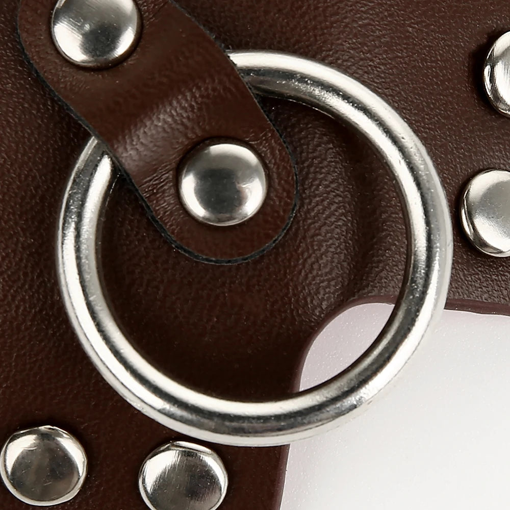 PU Leather Nipple Cover