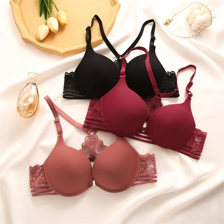 Vivid Comfort Front Closure Bra