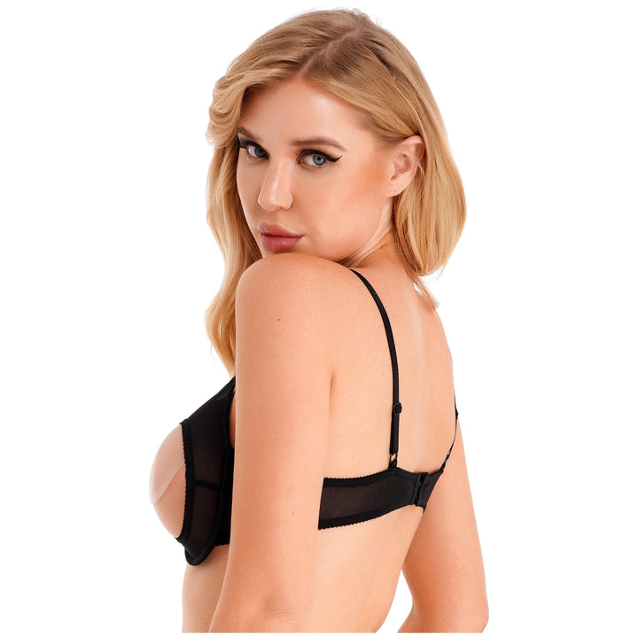 Sultry Loops Mesh Bra