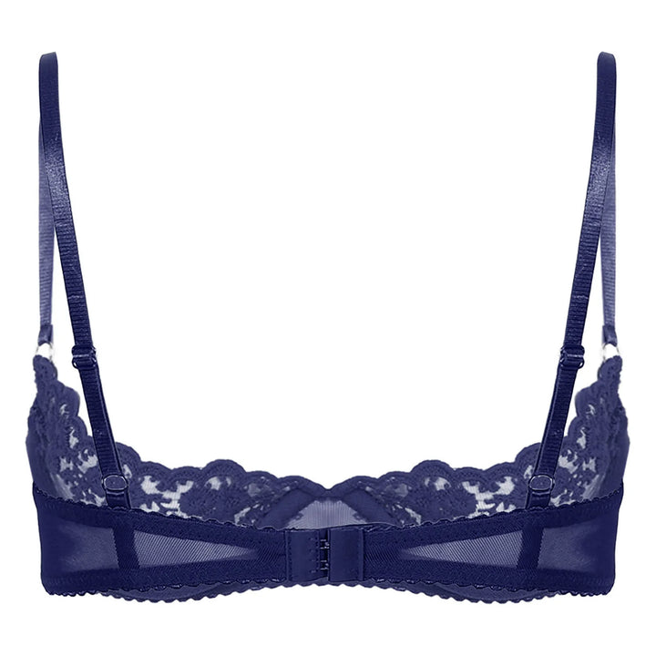 Floral Laura Lace Open Cup Bra
