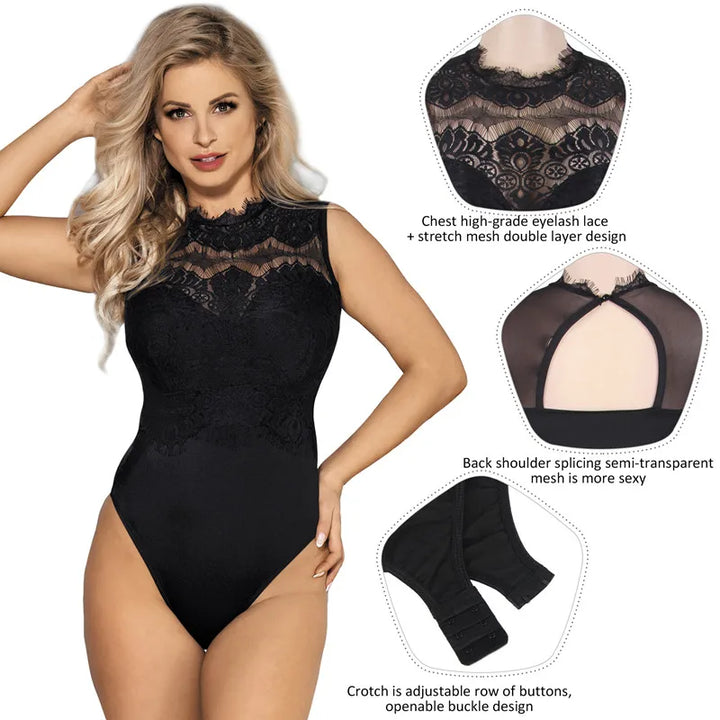 Serenity Lace Femme Bodysuit