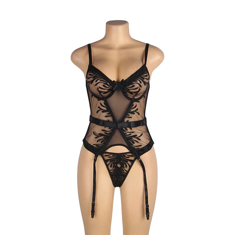 Enigma Seduction Translucent Bodysuit