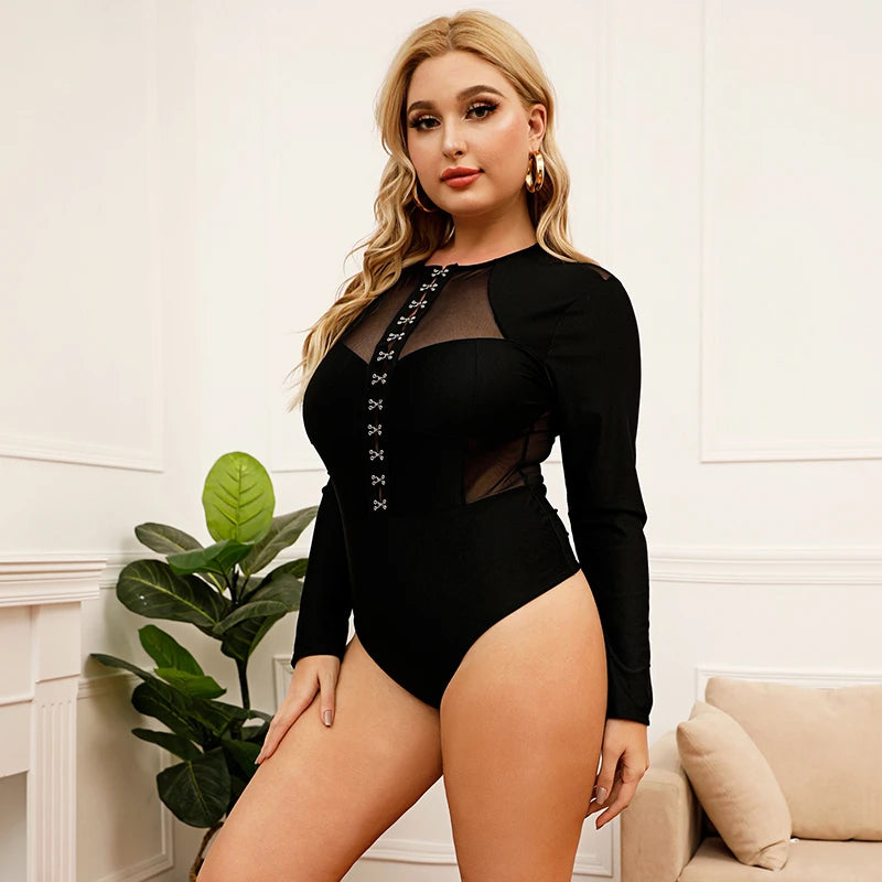 Lustful Lure Semi-Translucent Bodysuit