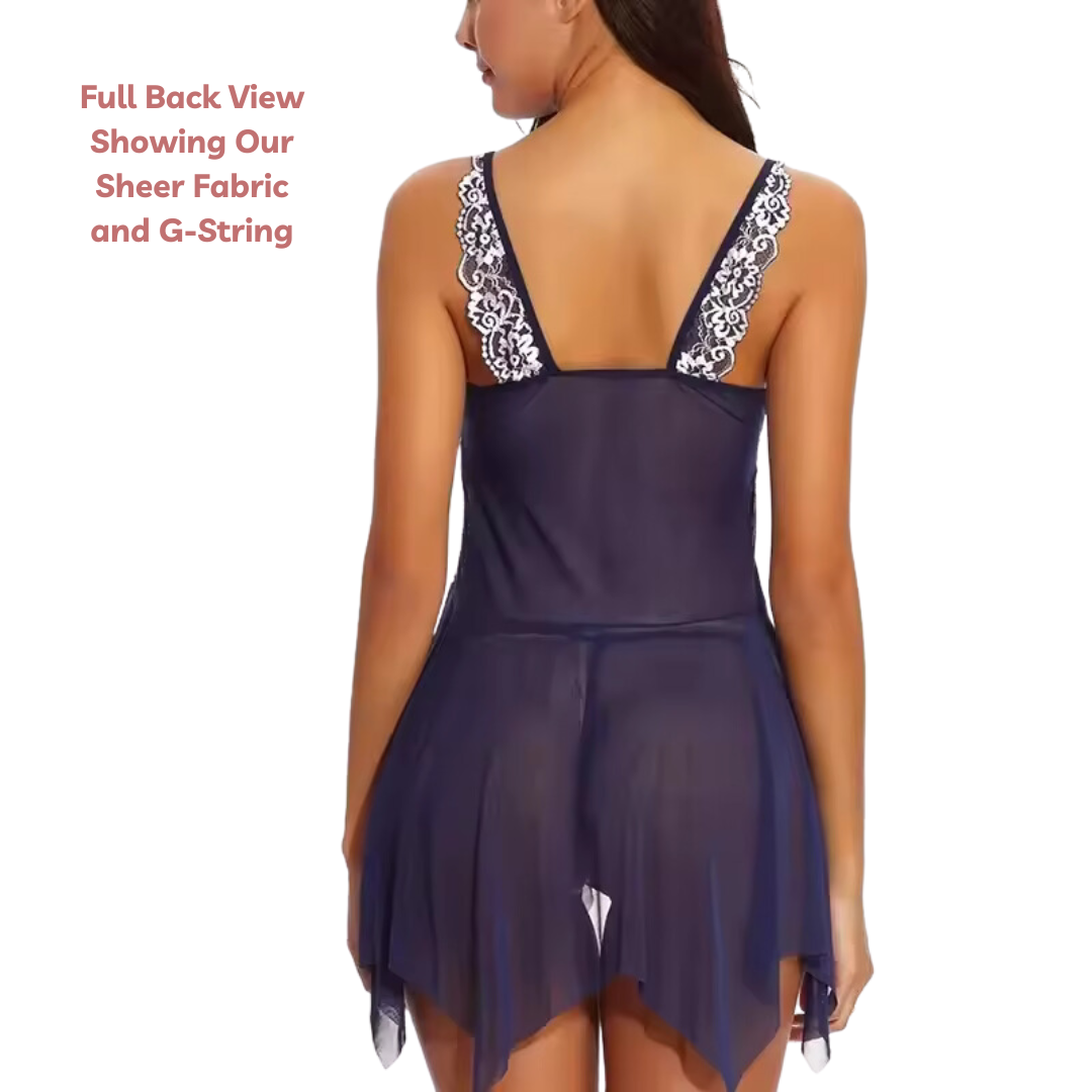 Radiant Whispers Front Clasp Nightie