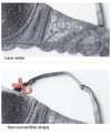 Exquisite Ultra-thin Lace Brassiere & Panty Set
