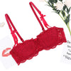 Half Cup Embroidered Lacy Brassiere