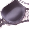 Intricate Dainty Lacy Push-Up Bra With Matching Translucent Panty