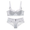 Exquisite Ultra-thin Lace Brassiere & Panty Set