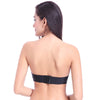 Intricate Strapless Wire Free Bra Adorned With Sexy Lace