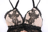 Embroidered Sheer Nightgown with Thong