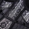 Eyelash Sheer Lace Corset + Panties Set