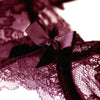 Thin & Slimming Ultra-thin Floral Lace Bra and Panty Set